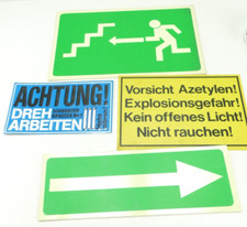 Schilder fluchtweg gefahrensch gebraucht kaufen  Oldenburg (Oldenburg)