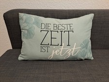 Kissen blau deko gebraucht kaufen  Kernen