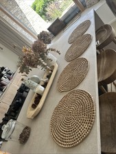 Wicker place mats for sale  AXMINSTER