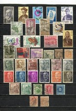Espagne lot timbres d'occasion  Le Havre-