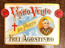 VINHO VELHO do PORTO FREI AGOSTO. Etiqueta litho vintage MONGE DO VINHO DO PORTO Portugal comprar usado  Enviando para Brazil