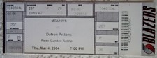 Ticket full 2003 for sale  Portland