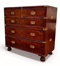 Victorian campaign chest. for sale  SAWBRIDGEWORTH