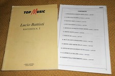Lucio battisti libretto usato  Italia