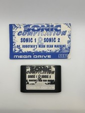 Sonic Compilation Sega Mega Drive Sonic 1 & 2 Dr.robotnik’s Mean Bean Machine, usado comprar usado  Enviando para Brazil