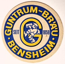 Bensheim guntrum bräu gebraucht kaufen  Kernen