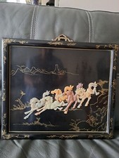 Tableau chinois bois d'occasion  Varennes-Vauzelles