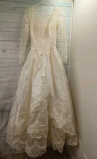 Vtg wedding dress for sale  Newark