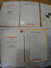 Autohelm manuals various for sale  PLYMOUTH