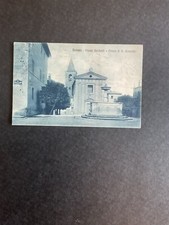 Cartolina bettona piazza usato  Fano