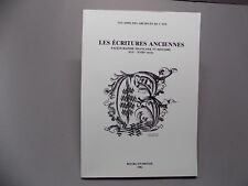 Ecritures anciennes paléograp d'occasion  Poitiers