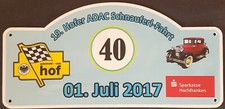Rallyeschild hofer adac gebraucht kaufen Rallyeschild hofer adac gebraucht kaufen  Deutschland
