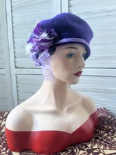 Purple wool flower for sale  IPSWICH