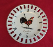 Assiette horloge decor d'occasion  Bauvin