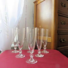 Flutes champagne cristal d'occasion  Thiaucourt-Regniéville