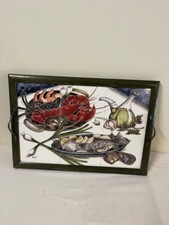 Beautiful tile tray for sale  Marietta