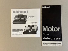 Hähnel kollmatic filmklebepre gebraucht kaufen  Berlin