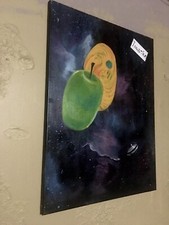 Acrylic painting stretched for sale  Houston