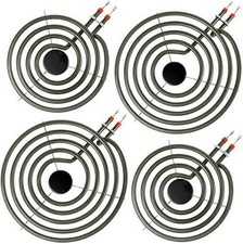 Pacote com 4 unidades de elemento queimador elétrico S-Union MP22YA - 2 peças MP15YA 6" a comprar usado  Enviando para Brazil