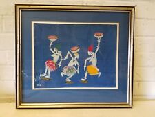 Vintage gouache painting for sale  Saint Louis