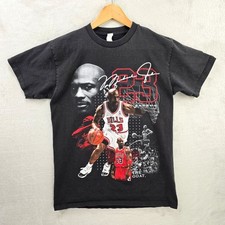 Camisa masculina Michael Jordan média preta Chicago Bulls rap estilo vintage  comprar usado  Enviando para Brazil