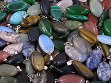 Atacado 100 peças pingentes de pedra natural pingente gota d'água berloques para colares comprar usado  Enviando para Brazil