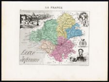 Antique print loire d'occasion  Expédié en Belgium