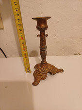 Portacandele antico metallo usato  Volano