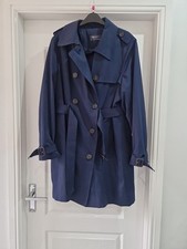 Coat blue ladies for sale  BOLTON