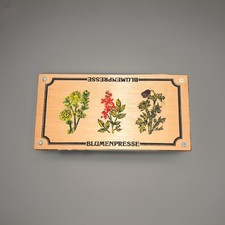 Vintage blumenpresse handarbei gebraucht kaufen  Hollenstedt