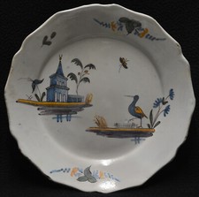 Assiette faïence décor d'occasion  Tocane-Saint-Apre