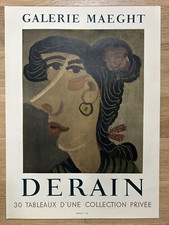 Derain affiche originale d'occasion  Paris VIII