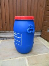 Plastic barrel red for sale  SWADLINCOTE