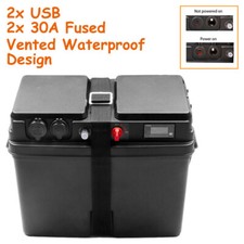 Waterproof battery storage for sale  WORCESTER