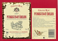Etiquette bordeaux puisseguin d'occasion  Albertville