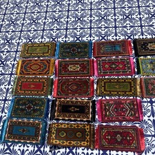 30 tapetes persas orientais de seda cigarro luxo tabaco casa de bonecas com Providence, usado comprar usado  Enviando para Brazil