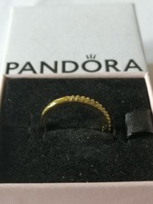 pandora gold rings for sale  LOUGHBOROUGH
