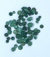 Assorted natural emeralds for sale  LEEDS
