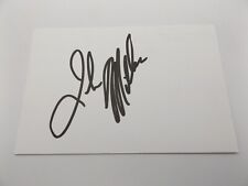White card signed for sale  ST. IVES