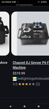 Chauvet geyser fog for sale  Anchorage