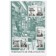 Feuillet f5601 portraits d'occasion  Brignais