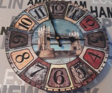 Wanduhr london rund gebraucht kaufen  Hamburg