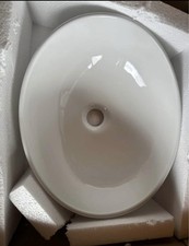 Ceramic oval sink for sale  NOTTINGHAM