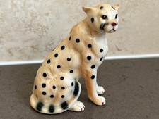 Porcelain leopard 9cm for sale  SOUTHAMPTON