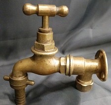 Brass garden tap for sale  UK