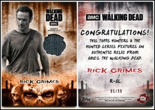 Cartão de fantasia paralelo Rick #R-AL Walking Dead Hunters & Hunted Orange #05/99 comprar usado  Enviando para Brazil
