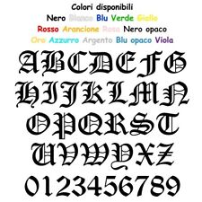 Lettera gotica h6cm usato  Acerra