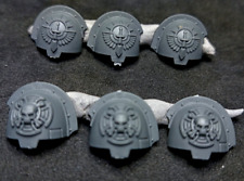 Warhammer 40k bits Space Marines- Dark Angels Deathwing Knight 6 shoulder pads comprar usado  Enviando para Brazil