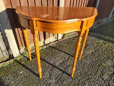 Yew console for sale  BASINGSTOKE