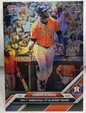 Yordan Alvarez 2024 Topps Now MLB #454 - Folha de arco-íris de platina paralela 1/1 comprar usado  Enviando para Brazil